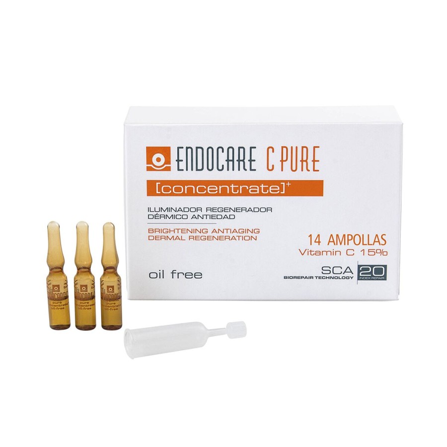 Uppklarande toner Endocare C Pure Concentrate 14 x 1 ml Ampuller