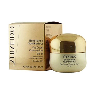 Anti age-gel Dag Benefiance Nutriperfect Day Shiseido Shiseido-0768614191100 Spf 15 15 ml 50 ml