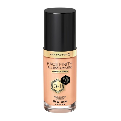 Foundationkräm Max Factor Facefinity 3 i 1 Spf 20 Nº 75-golden 30 ml