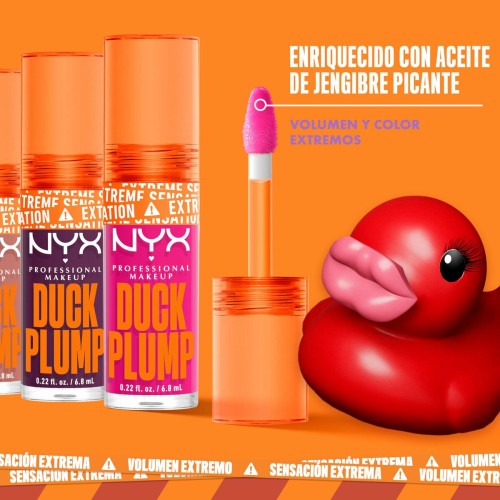 Läppglans NYX Duck Plump Hall of flame 6,8 ml