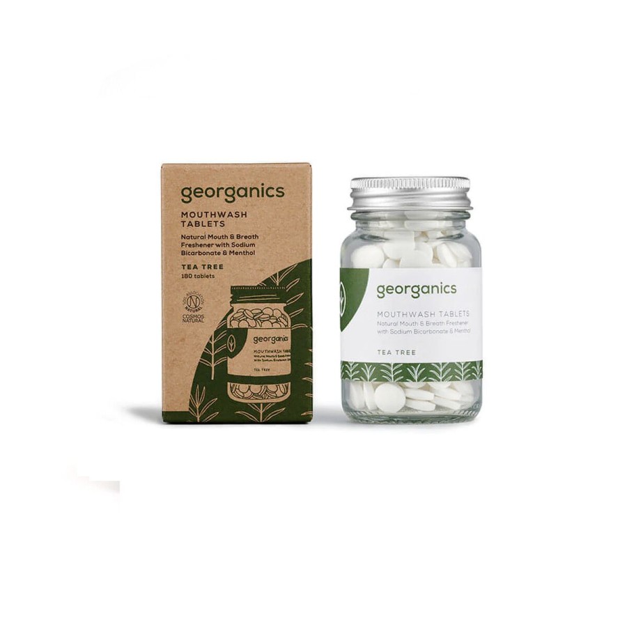 Munvatten Georganics Tablett Tea tree 180 Antal