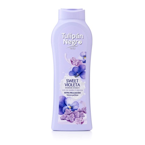 Duschtvål Tulipán Negro Sweet 650 ml Violett