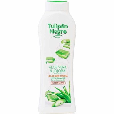 Duschtvål Tulipán Negro 650 ml Aloe Vera Jojoba