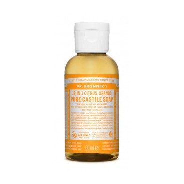 Flytande tvål Dr Bronner's 60 ml Citron