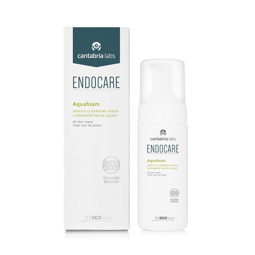 Ansiktsrengöring Endocare Aquafoam 125 ml