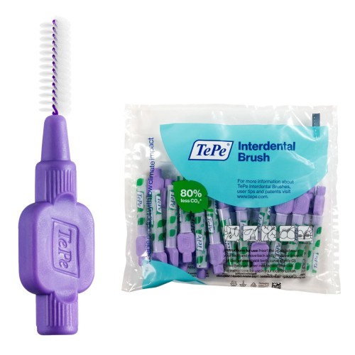 Interdentala borstar Tepe Original Violett 1,1 mm 25 antal