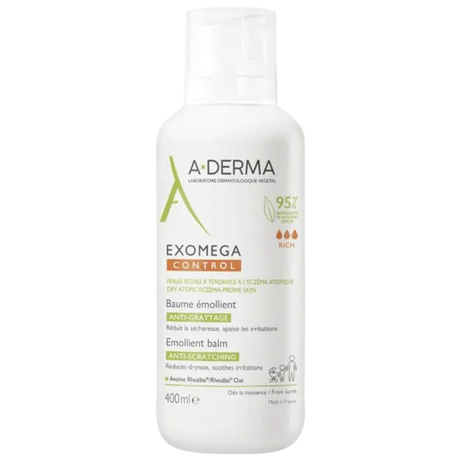 Avslappnande kroppsemulsion A-Derma Exomega Control Baume Balsam