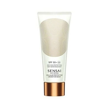 Kroppskräm Sensai Silky Bronze Spf 50+ (150 ml)