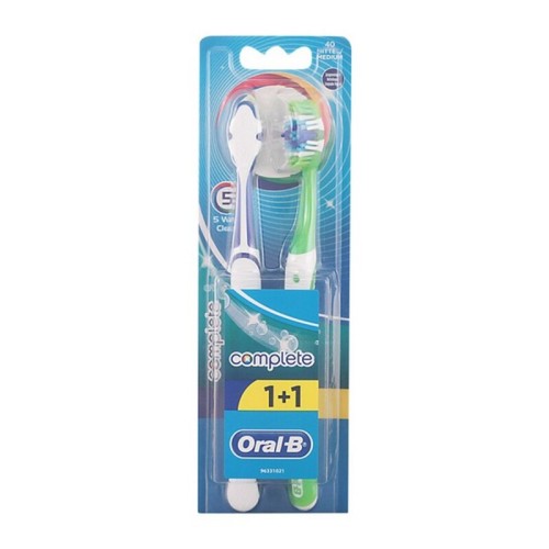 Tandborste Complete 5 Ways Clean Oral-B (2 uds)