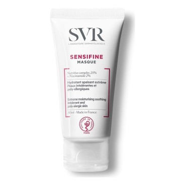 Fuktgivande Ansiktsmask SVR Sensifine Lugnande 50 ml