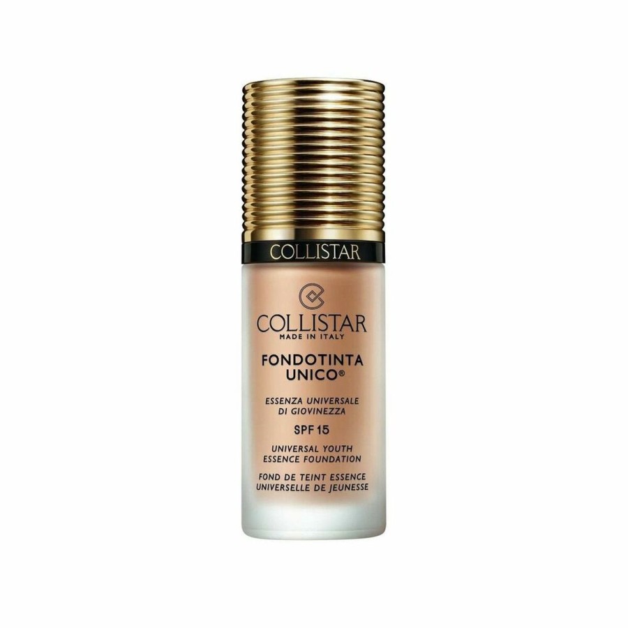 Flytande makeupbas Collistar Unico Nº 3G Golden beige Spf 15 30 ml