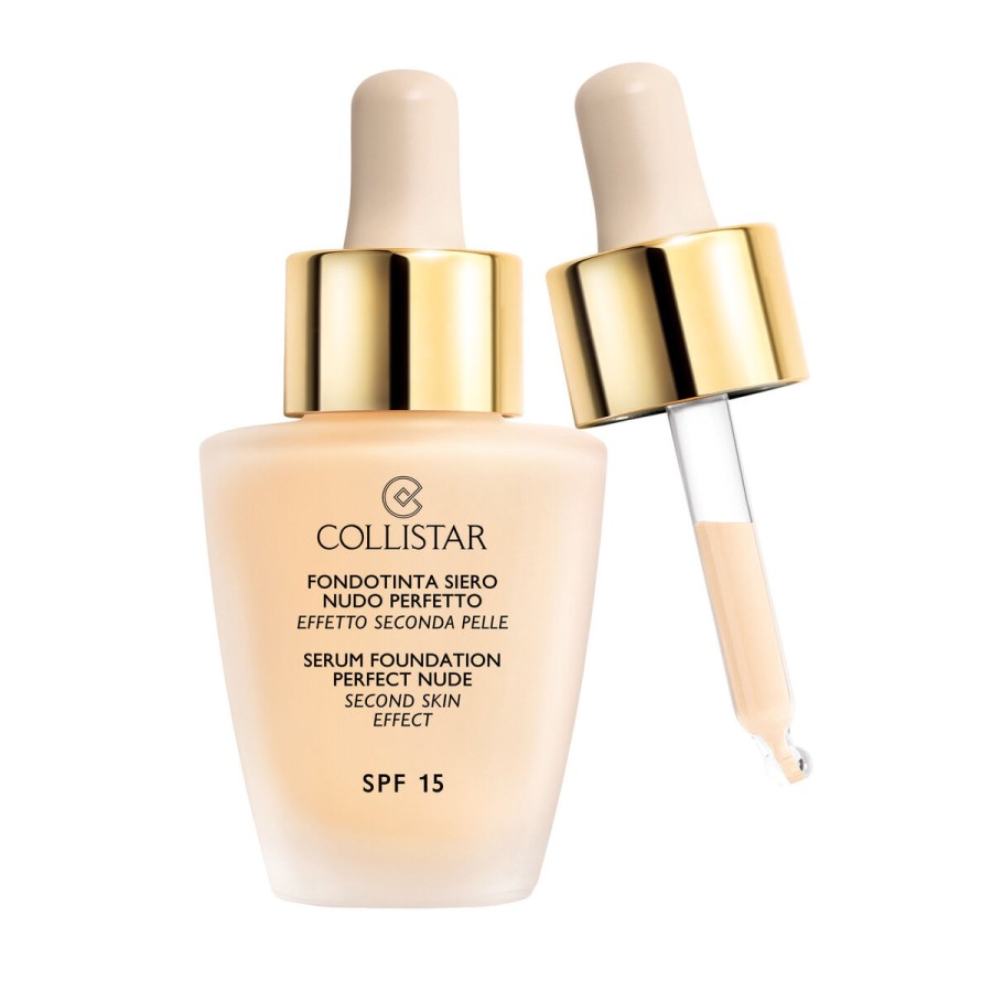 Flytande makeupbas Collistar Perfect Nude Nº 1 Ivory Spf 15 30 ml