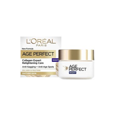 Nattkräm L'Oreal Make Up Expert Night Aging 50 ml