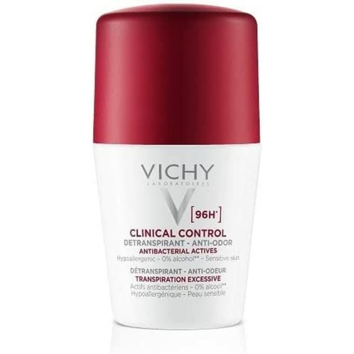 Roll-on deodorant Vichy Clinical Control 50 ml Vuxna, unisex 96 timmar