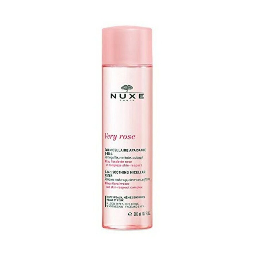 Ansiktssminkremover Nuxe 200 ml 3 i 1 Micellärt vatten (1 antal)