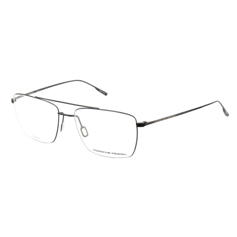 Glasögonbågar Porsche Design P8381-A-57 ø 57 mm Svart