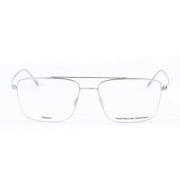 Glasögonbågar Porsche Design P8381-C-57 ø 57 mm Silvrig