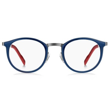 Glasögonbågar Tommy Hilfiger TH-1845-PJP Blue Ø 49 mm