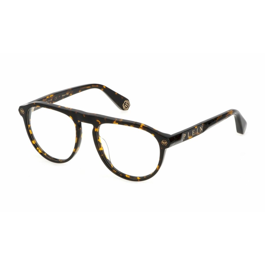 Glasögonbågar PHILIPP PLEIN VPP016M-5401AY-21G Brun ø 54 mm