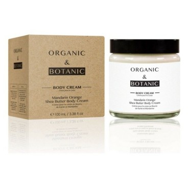 Fuktande kroppskräm Organic & Botanic OBMOBC Tangerine 100 ml