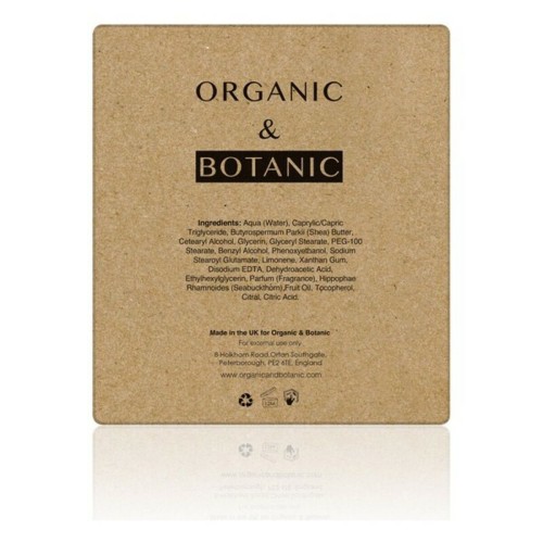 Fuktande kroppskräm Organic & Botanic OBMOBC Tangerine 100 ml