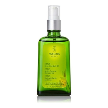 Återfuktande olja Weleda Citron (100 ml)