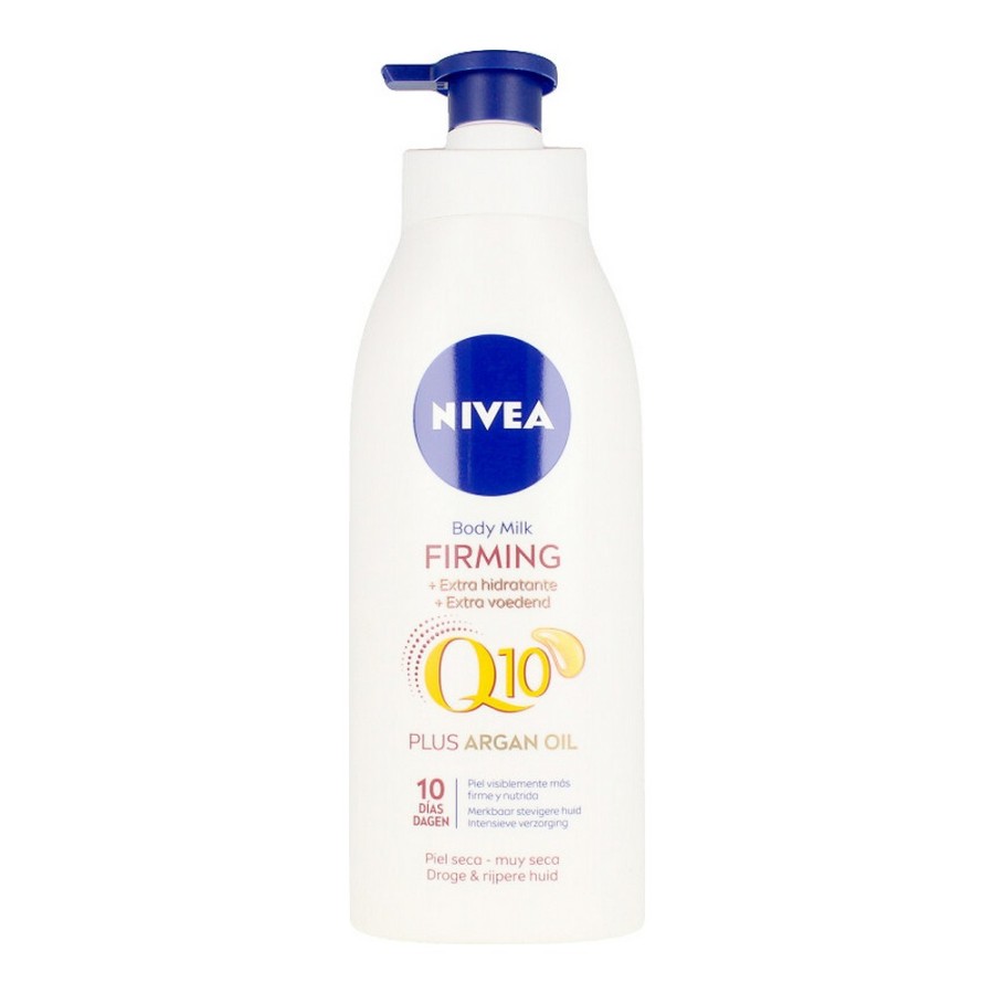 Uppstramande kroppslotion Q10 Plus Nivea Arganolja (400 ml)