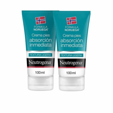 Fuktgivande fotkräm Neutrogena omedelbart Absorption (2 x 100 ml)