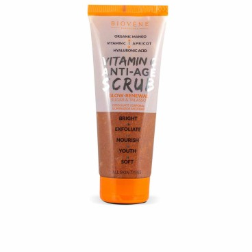 Kroppsskrubbgel Biovène Vitamin C Age Scrub Anti age Handtag C-vitamin 250 ml