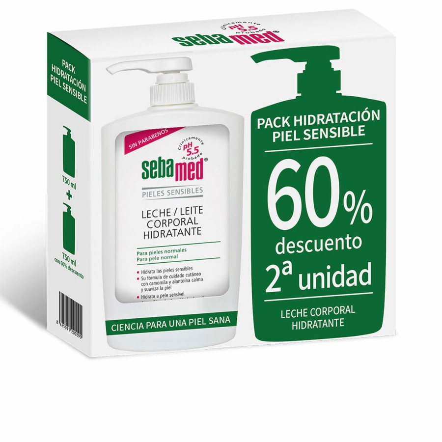 Återfuktande kroppsmjölk Sebamed Känslig hud (750 ml)