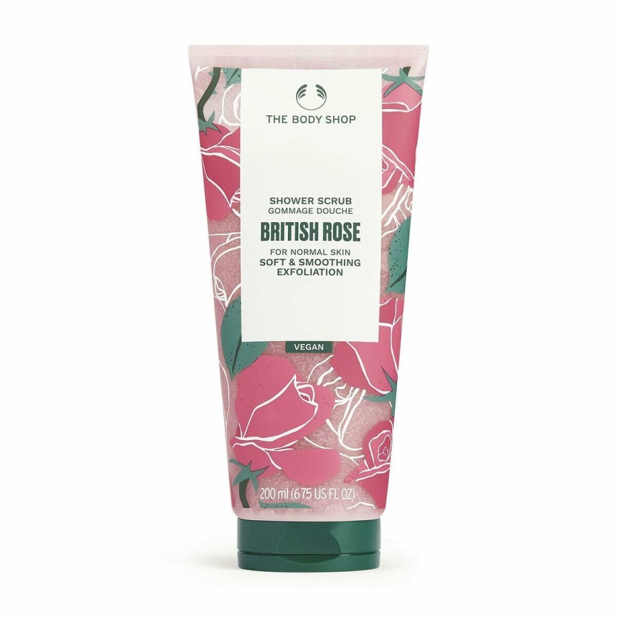 Kroppsskrubb The Body Shop British Rose 200 ml