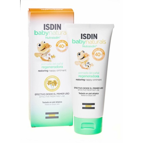 Skyddande blöjkräm Isdin Baby NaturalsZN40 100 ml