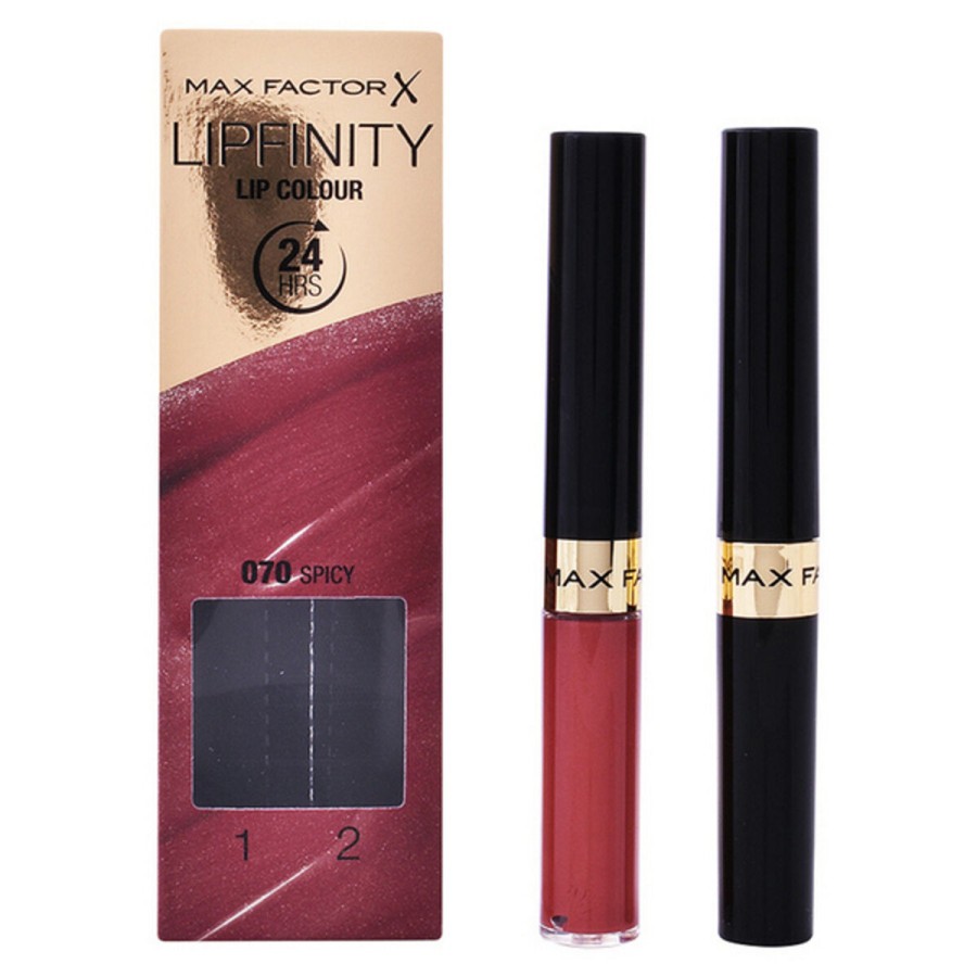 Kosmetikset Damer Lipfinity Max Factor (2 pcs)