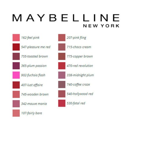 Läppstift Color Sensational Maybelline