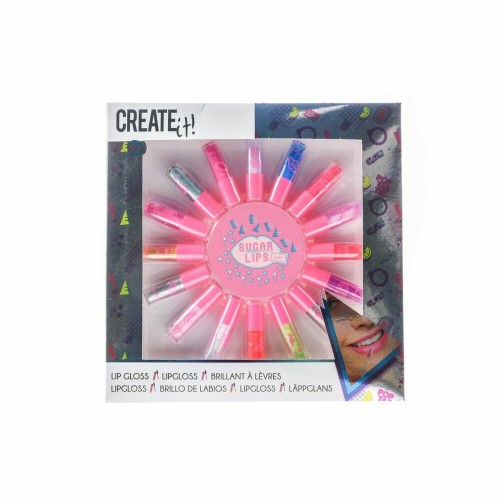 Läppglans Create It Sugar Lips Multicolour (16 pcs)