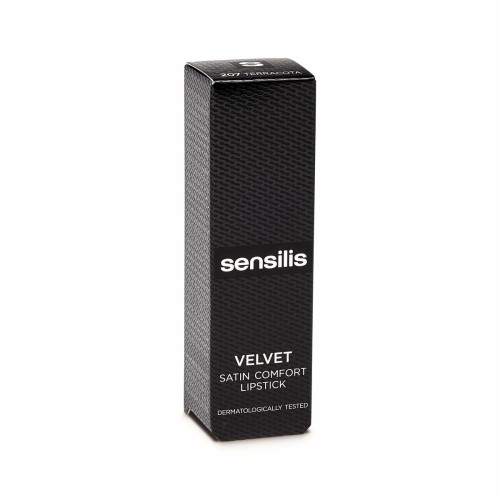 Återfuktande läppstift Sensilis Velvet 207-Terracota Satinfinish (3,5 ml)