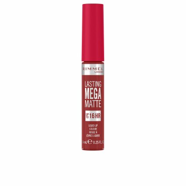 Läppstift Rimmel London Lasting Mega Matte Vätska Nº 500 Fire starter 7,4 ml