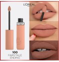 flytande läppstift L'Oreal Make Up Infaillible Matte Resistance Fairy Tale Ending Nº 100 (1 antal)