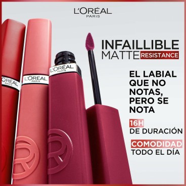 flytande läppstift L'Oreal Make Up Infaillible Matte Resistance Wine not? Nº 500 (1 antal)