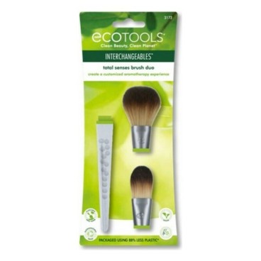 Sminkborste Total Sense Ecotools Total Senses Brush Duo 3 Delar