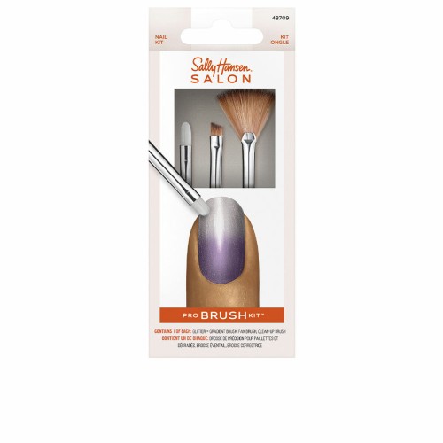 Sminkborstar, set Sally Hansen Pro Brush Lote 3 Delar