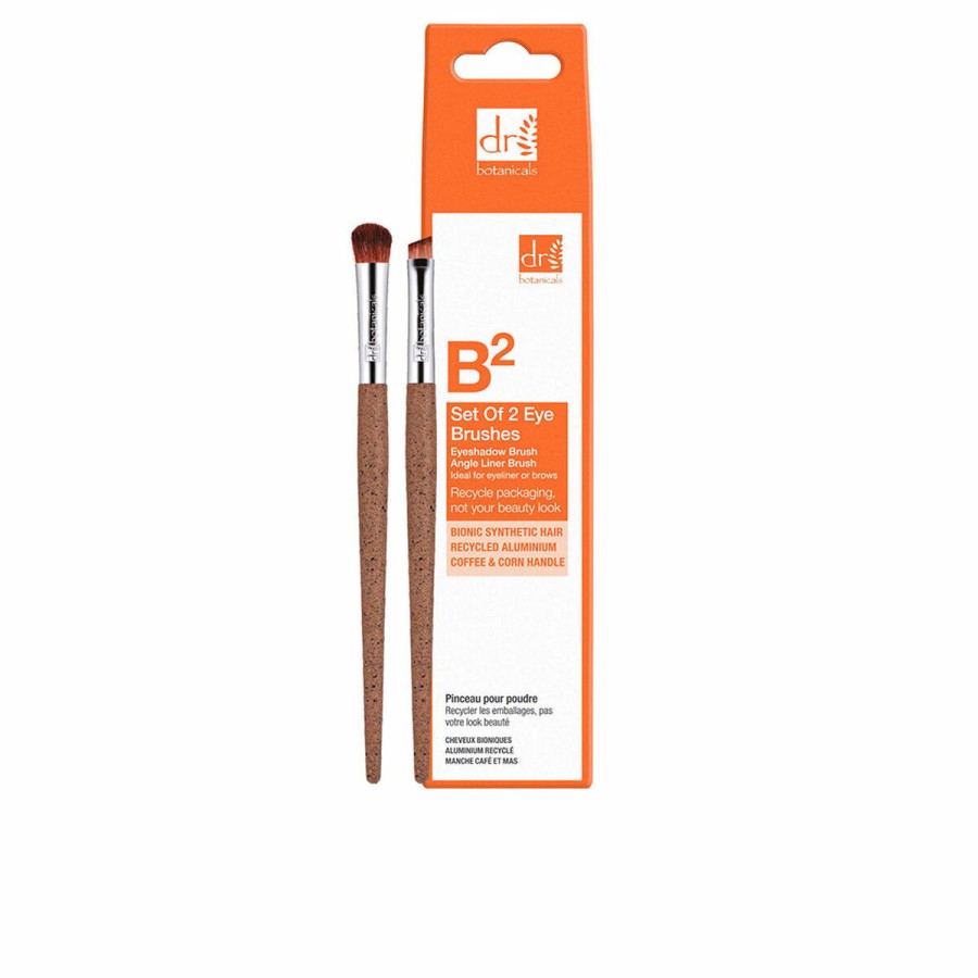 Sminkborstar, set Botanicals Eye Brushes Ögon 2 Delar