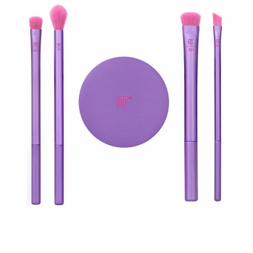 Sminkborstar, set Real Techniques Brow Styling Fuchsia 5 Delar