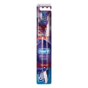 Tandborste 3D White Pro-Flex Luxe Oral-B D White Flex Luxe Medium 1 antal