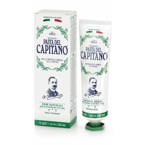 Tandkräm Pasta Del Capitano Natural Herbs 75 ml