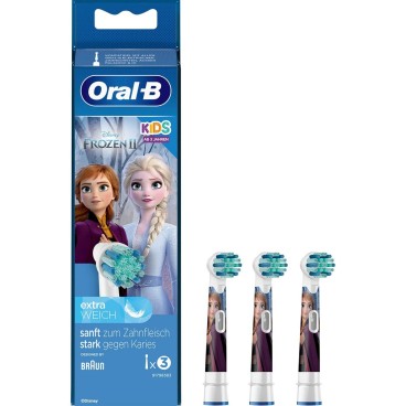 Tandborsthuvud Oral-B Stages Power Frozen 3 antal