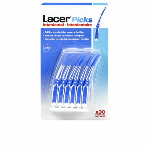 Interdentala borstar Lacer Picks Flexibel (30 antal)