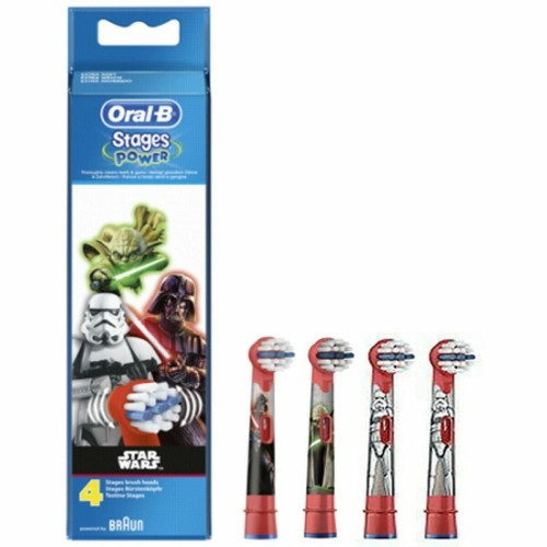 Tandborsthuvud Oral-B 80352668 Röd Vit 4 antal