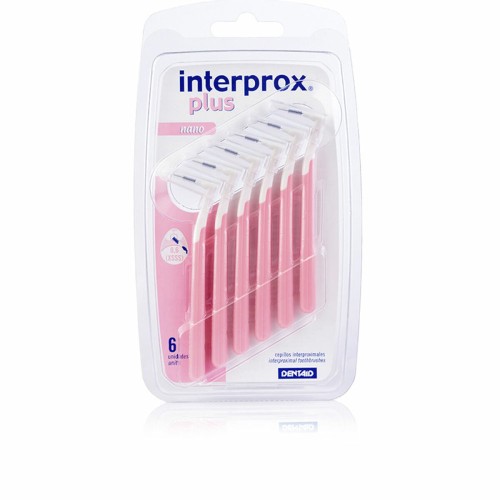 Interdentala borstar Interprox   0,6 mm Rosa (6 antal)