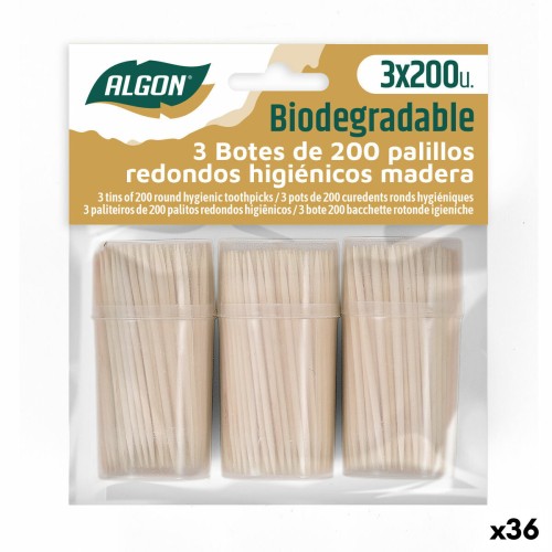 Tandpetare Algon Set 600 Delar (36 antal)